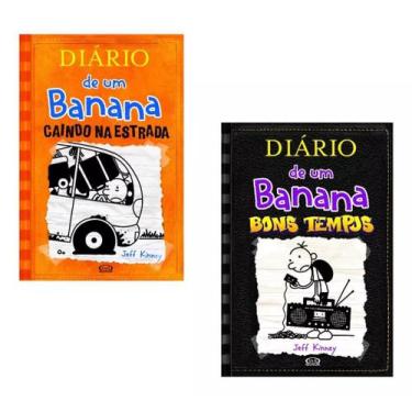 Imagem de Kit c/2 livros Diário de um Banana vol. 9 e 10   Capa Mole - VR Editor