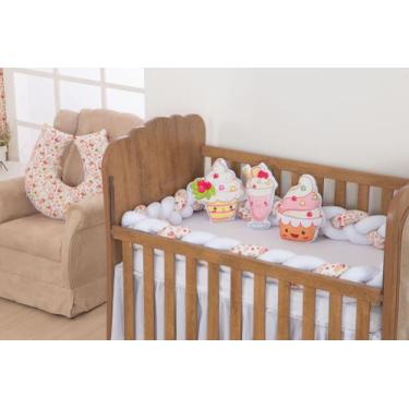 Imagem de Trio Almofadas Decoração Infantil Menina 3 Peças Specialle - Miguel Ba