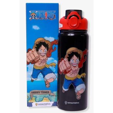 Imagem de Garrafa Térmica Inox Click 650ml ONE PIECE - Zona Criativa