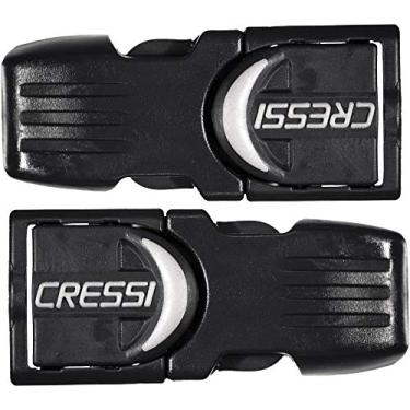 Imagem de Cressi Fivelas para pés de pato, preto, sapo - sapo mestre - luz profissional