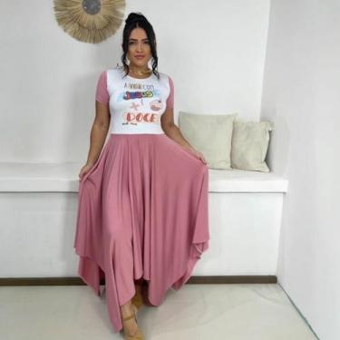 Imagem de Vestido de Dança Coreografia Plus Size Jesus + Doce Moda Evangélica - 