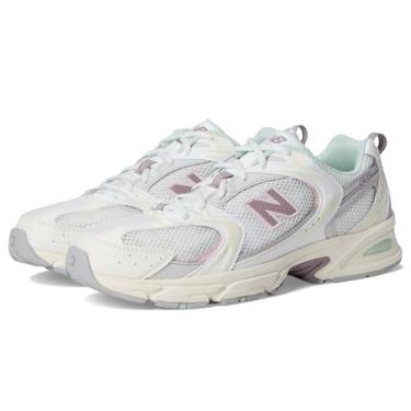 Imagem de New Balance Tênis masculino 530, Sal marinho/vinho gelado/açúcar rosa, 12.5 Women/11 Men
