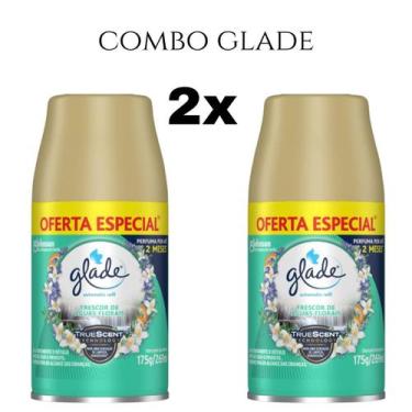 Imagem de Combo Odorizador de Ambiente Glade Refil Automatic 269ml, Verde