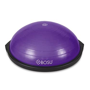 Imagem de Bosu 72-10850 Home Gym Equipment The Original Balance Trainer 65 cm de diâmetro, preto e roxo