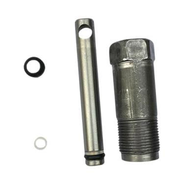 Imagem de FJMQHU Acessórios para Bomba de óleo de Macaco Vertical Hidráulico, Cilindro de êmbolo, Rosca 5T-20T, Anéis de Vedação de óleo de Metal, Vedação de óleo