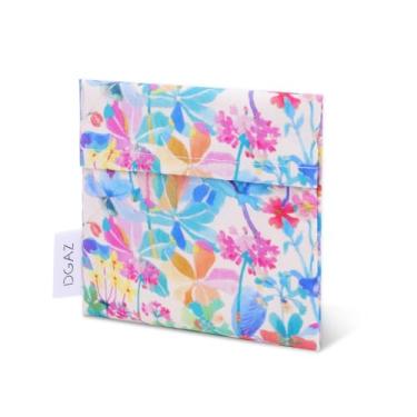 Imagem de DGAZ Bolsa de armazenamento de guardanapos higiênicos, bolsas de menstruação para meninas adolescentes, portátil para forros de calcinha/copo menstrual/pequenos absorventes internos, mini bolsa de