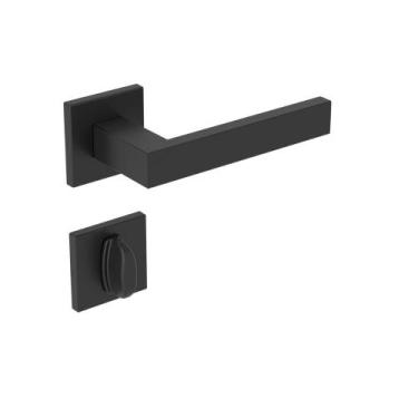 Imagem de Fechadura Stam 1620/ix60 para Porta Banheiro RQ Black 55mm