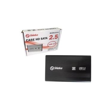 Imagem de Hd externo 500 gb portatil 2,5 shinka usb 3.0 (case c/ hd) cs0031sk gl