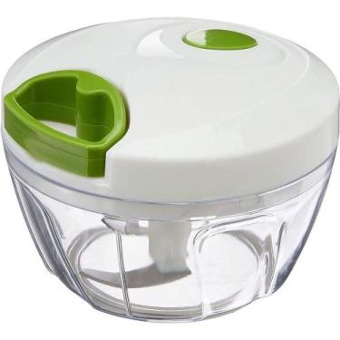 Imagem de Mini Processador De Alimentos Manual 3 Lâminas 12,5x12,5 - BENE CASA