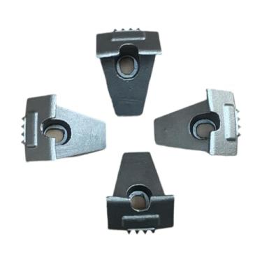 Imagem de Mqetly 4x Garras de Quebra de Contas de Metal, Pinças Giratórias, Braçadeira de Fixação de Cubo para Trocador de Pneus Automotivo, Peças de Reposição Profiss