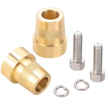 Imagem de Hromee Adaptador de poste de latão alto 586 Rosca M6 para bateria de terminal de carro