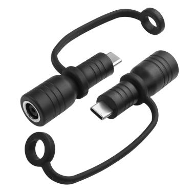 Imagem de YAODHAOD Adaptador Dc8020 Para Usb-C, Chip Integrado Pd100W Dc8020 Fêmea Para Adaptador Tipo C Compatível Com Jackery 100Plus, 240Plus, 300Plus Para Estação De Energia Portátil De Painel Solar Rv (2