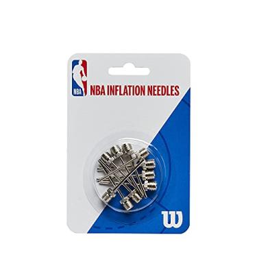 Imagem de Wilson Kit de agulhas de enchimento de basquete NBA 10 peças