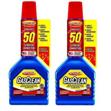 Imagem de 2 Tratamento Gasclean Luxcar 200 ml