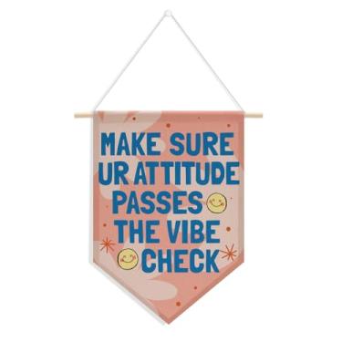 Imagem de Presentes para professores de inglês, faixa de parede para sala de aula de inglês, decoração de parede de bandeira de galhardete de canto de leitura, tema retrô de sala de aula, decoração de sala de