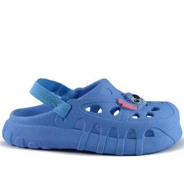 Imagem de Babuche Infantil Grendene Feminina Disney 25 23242, 25, Azul
