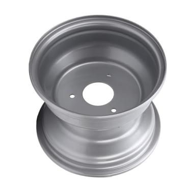 Imagem de Aro de roda ATV 18 x 9,50-8, aro ATV de liga de alumínio de 20 cm para karts, veículos off-road e motos quádruplas, feito para terrenos difíceis (três furos (espaçamento dos furos: 78 mm / 3,07 pol.)