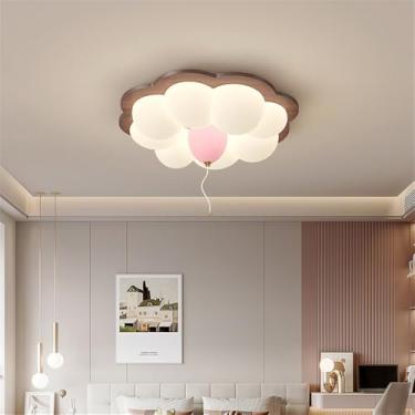 Imagem de Moderno Simplicidade Balão Lâmpada De Teto LED Criatividade Personalizada Quarto Da Menina Estudo Jardim De Infância Decoração Leve Jardim De Infância Decoração Luz (Estilo 53) (Estilo 12)