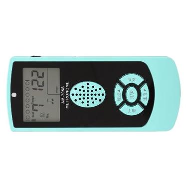 Imagem de Metronoma eletrônico recarregável de alta precisão Metronoma digital universal para violão piano verde