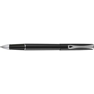 Imagem de DIPLOMAT - Traveller - Caneta Rollerball - Verniz preto - Resistente e elegante - Alta qualidade - 5 anos de garantia