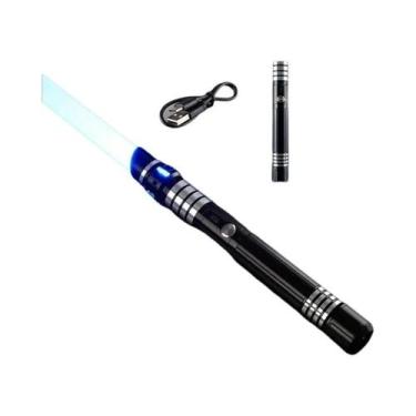 Imagem de Sabre De Luz De Metal De 15 Cores 2 Em 1 Espada Laser Recarregável REi
