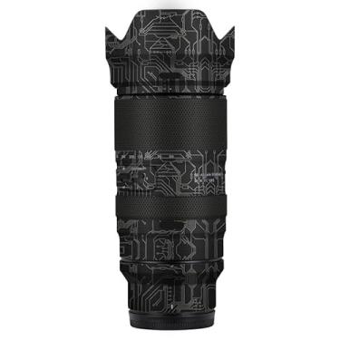 Imagem de Adesivo de lente de câmera antiarranhões para Tamron 50-400 mm F4.5-6.3 adequado para Nikon Mount Coat Wrap película protetora capa 50 400 (Circuit Titanium)
