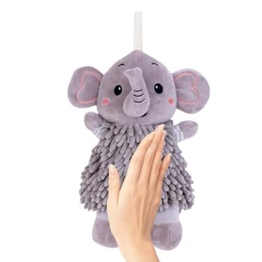 Imagem de Toalhas De Bolinhas - Decoração de de Elefante Macio | Toalha Decorativa Pendurável Para Banheiro Spa Ginásio Berçário Piscina Praia Férias Aniversário Crianças Adultos Rapazes Raparigas