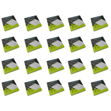 Imagem de Kit 20 Plafon LED sobrepor quadrado 18W, 3000k branco quente LUMANTI