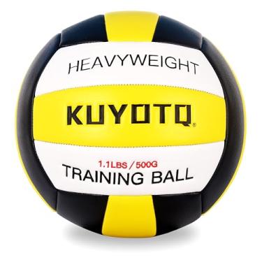 Imagem de KUYOTQ 500 g Pesado Voleibol Pesado - Treinador Setter Bola de Treinamento de Voleibol...