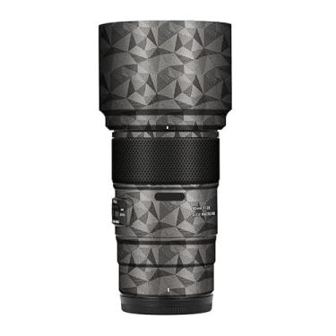Imagem de Adesivo protetor de câmera de película de vinil para lente para Tamron 90 mm F2.8 adequado para Nikon Z Mount Protector Coat Accessories 90 2.8 (Triangle Titanium)