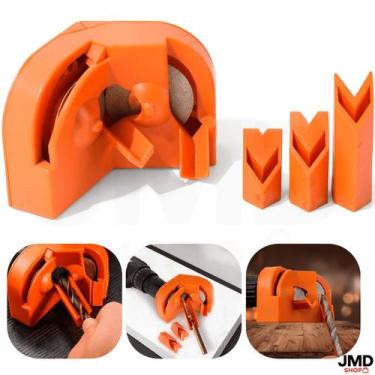 Imagem de KIT Afiador Universal para Brocas de 2mm a 16mm  Repara Bordas Gastas 