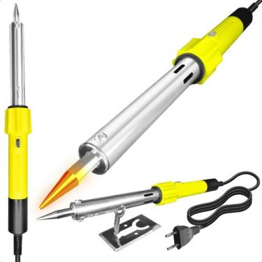 Imagem de Ferro De Solda Profissional 100w 220v Multiuso Com Suporte - Startools