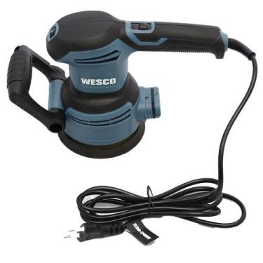 Imagem de Lixadeira roto orbital Wesco WS4265 azul-turquesa 400W 220V