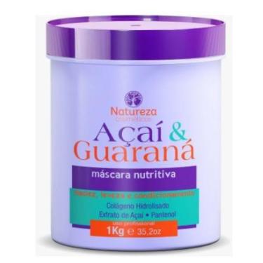 Imagem de Máscara Para Hidratação E Fortalecimento Açaí E Guaraná - Natureza Cos