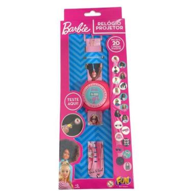 Imagem de Relógio Projetor Barbie Fun - BARAO TOYS