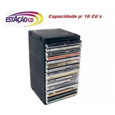 Imagem de Porta Cd - Rack Newness Capacidade 16 Cds