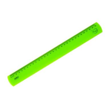 Imagem de Régua 30 CM Verde Neon Waleu