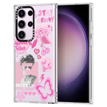 Imagem de Capa de telefone MOSNOVO para Samsung Galaxy S23 Ultra Pink