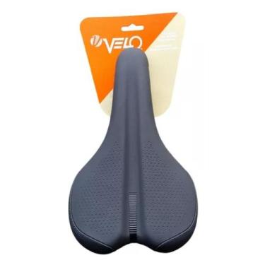 Imagem de Banco Selim Velo VL-3517 Preto Vazado 276X166MM