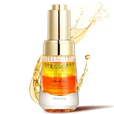 Imagem de KISSIO Óleo facial 2 em 1, hidrata, reduz linhas finas e rugas com DNA de sódio, niacinamida e colágeno, soro facial para pele lisa, óleo facial não oleoso para mulheres e homens