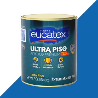Imagem de Tinta para Pintar Piso e Calçada - Todas Cores 900ml - Ultra Piso Euca