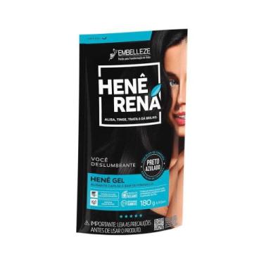 Imagem de Alisante Hene Rena Preto 180G - Embelleze