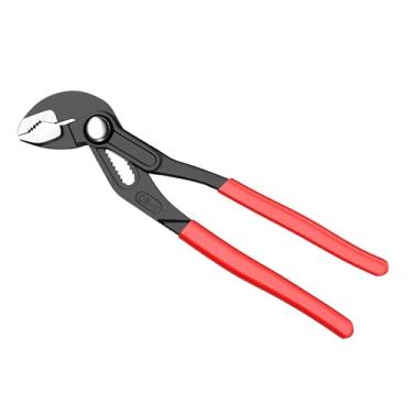 Imagem de Alicate de bomba de água de 17 cm, alicate de junta deslizante de ajuste rápido CR-V, alicates de junta de ranhura em V para reparo doméstico porcas de aperto parafusos acessórios de tubulação