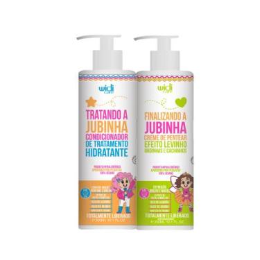 Imagem de Kit Widi Care Infantil Jubinha Condicionador + Creme Levinho