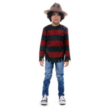 Imagem de Fantasia Freddy Krueger Infantil - Halloween - Sulamericana, UNICA, GG