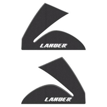 Imagem de Adesivo Protetor Tank Pad Lateral Resinado Compatível com Motocicletas