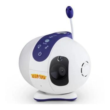 Imagem de Babá Eletrônica TecToy Branca Controle pelo App Áudio Video