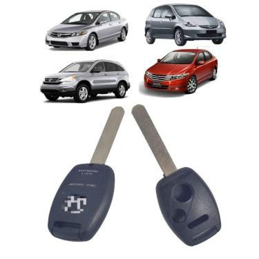 Imagem de Capa Carcaça Chave Hon Civic Fit Crv City 2Botoes C Panico