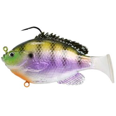 Imagem de FishLab SBR-5-DB Bio Gill Soft Swimbait Sinking Dark Bluegill 12,7 cm 2 3/113.4 g