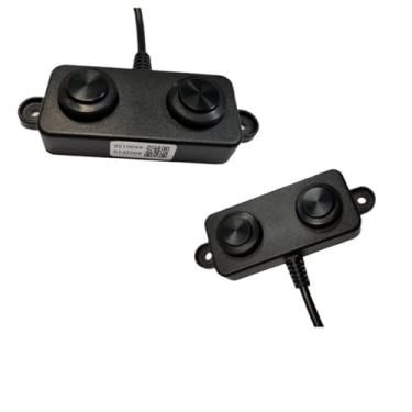 Imagem de 1 unidade UART/PWM 3-450 cm Módulo de sonda de sensor ultrassônico à prova d'água Sensor de distância de alcance (largura de pulso PWM)